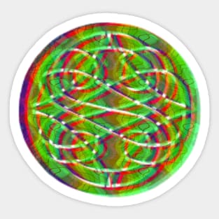 Celtic knot dream Sticker